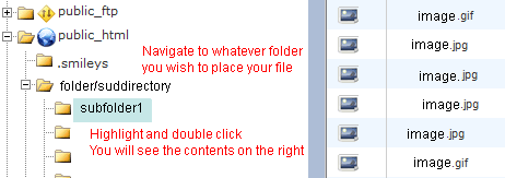 File Location in Directory Structure