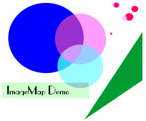 imagemap - circle:large blue circle, rect:rectangle specs, poly:triangle specs