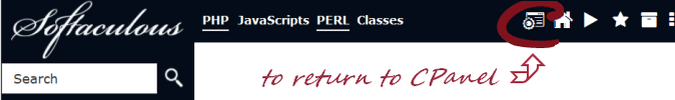 Return to CPanel