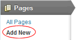 Add First Page Add First Page